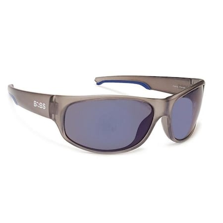 COYOTE EYEWEAR Coyote Eyewear 680562500158 FP-43 X TalFloating Polarized Sunglasses; Gray & Blue Mirror FP-43 X&apos;tal Gray/Blue Mirror
